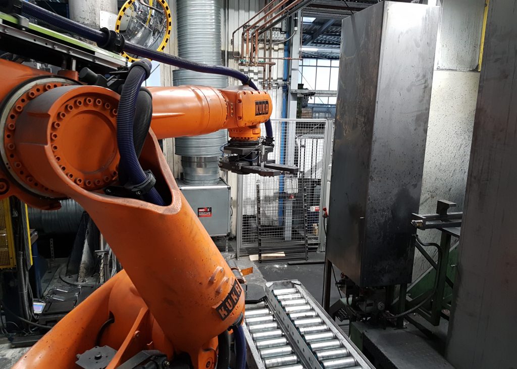 Roboterbasierte Handhabung von Rotoren