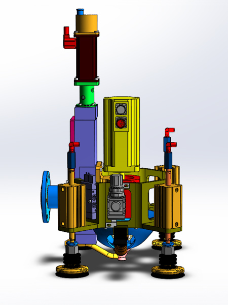 CAD-Modell Bohrnietendeffektor