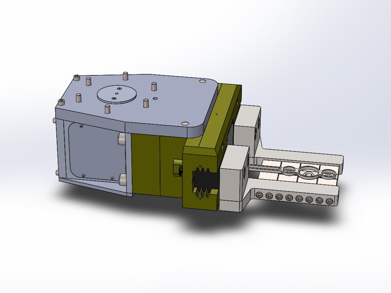CAD-Modell eines Greifers